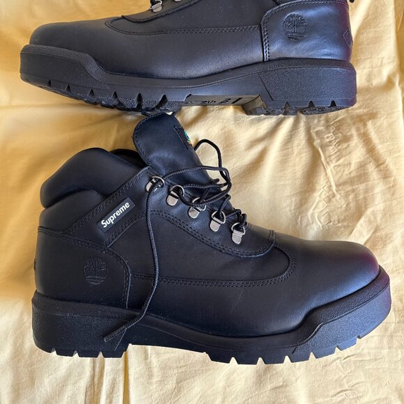 Supreme x timberland field boots - Picture 6 of 14